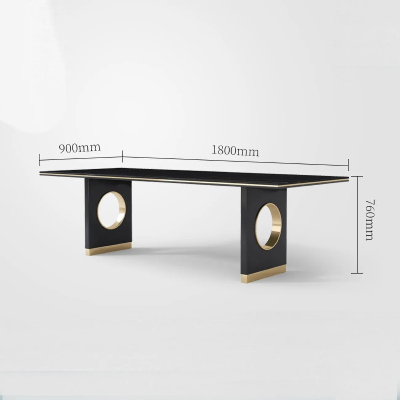 Большой обеденный стол для гостиной LaLume MB21002-23