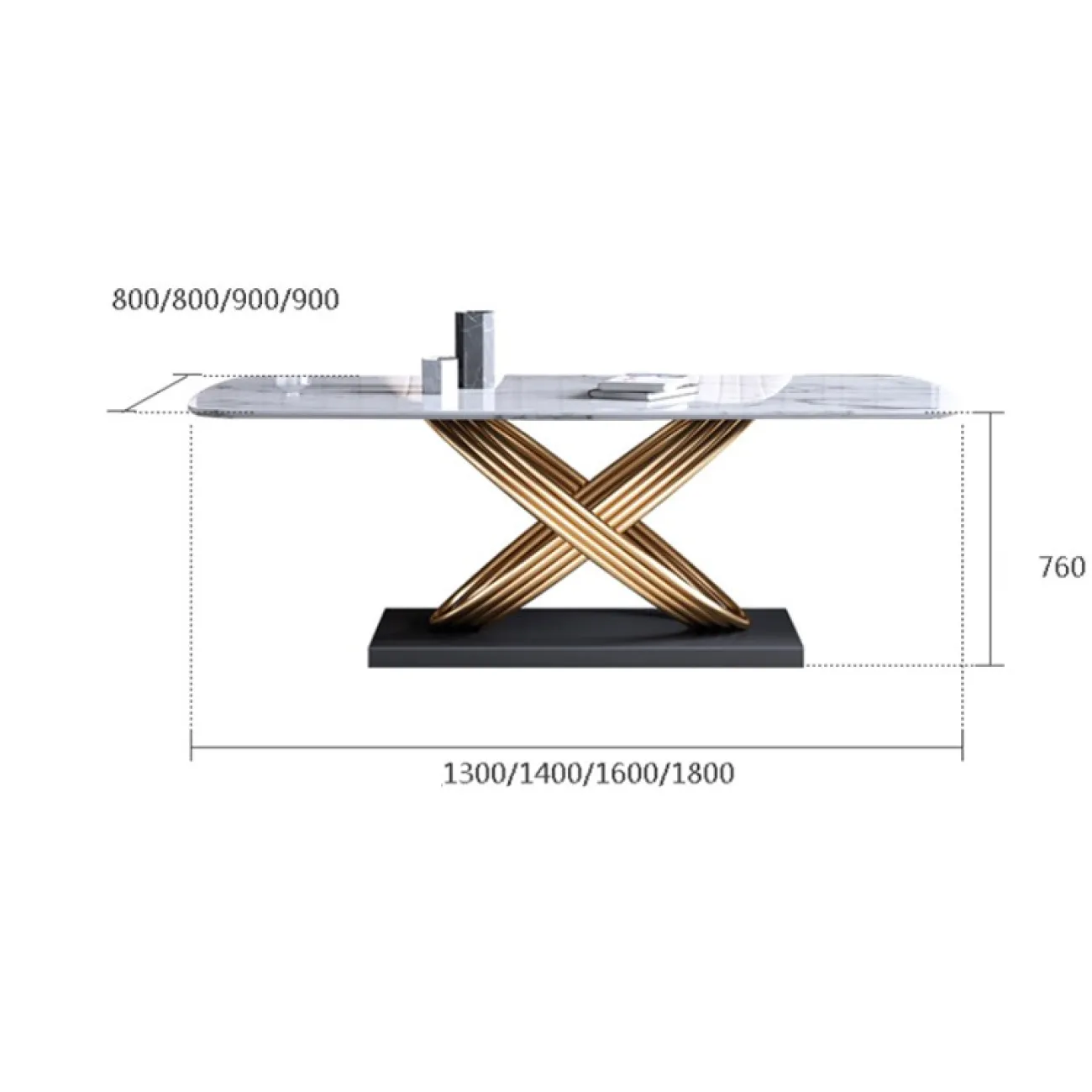 Дизайнерский обеденный стол LaLume MB21005-23