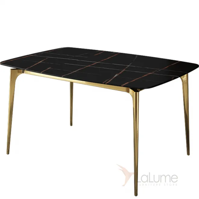 Мраморный обеденный стол LaLume MB21006-23