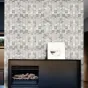Современная металлическая 3д плитка на самоклеящаяся основе LaLume MB20810-23