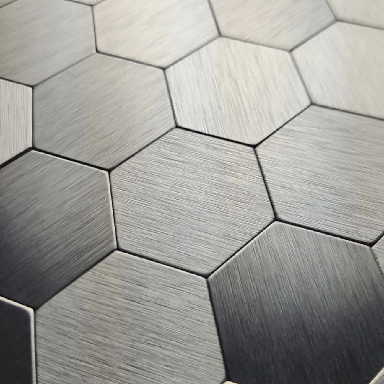 Креативная металлическая 3д плитка на самоклеящаяся основе LaLume MB20813-23