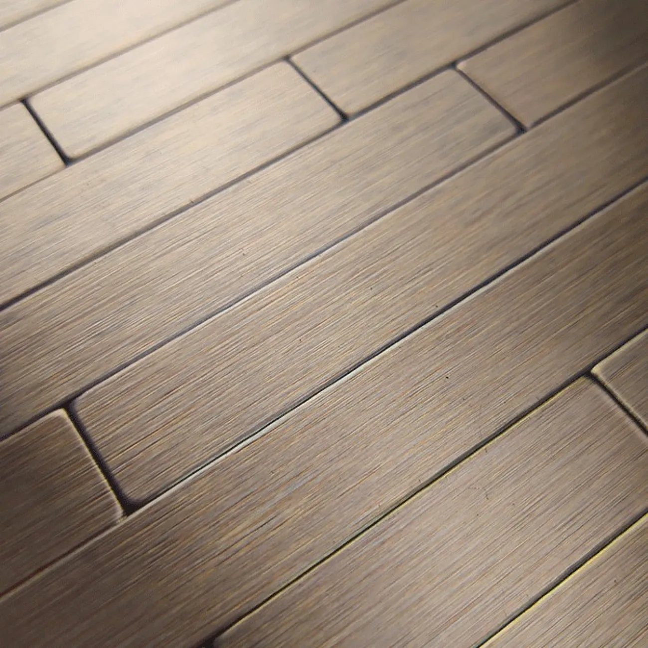 Современная металлическая 3д плитка на самоклеящаяся основес имитацией древесины LaLume MB20814-23 Современная металлическая 3д плитка на самоклеящаяся основес имитацией древесины LaLume MB20814-23