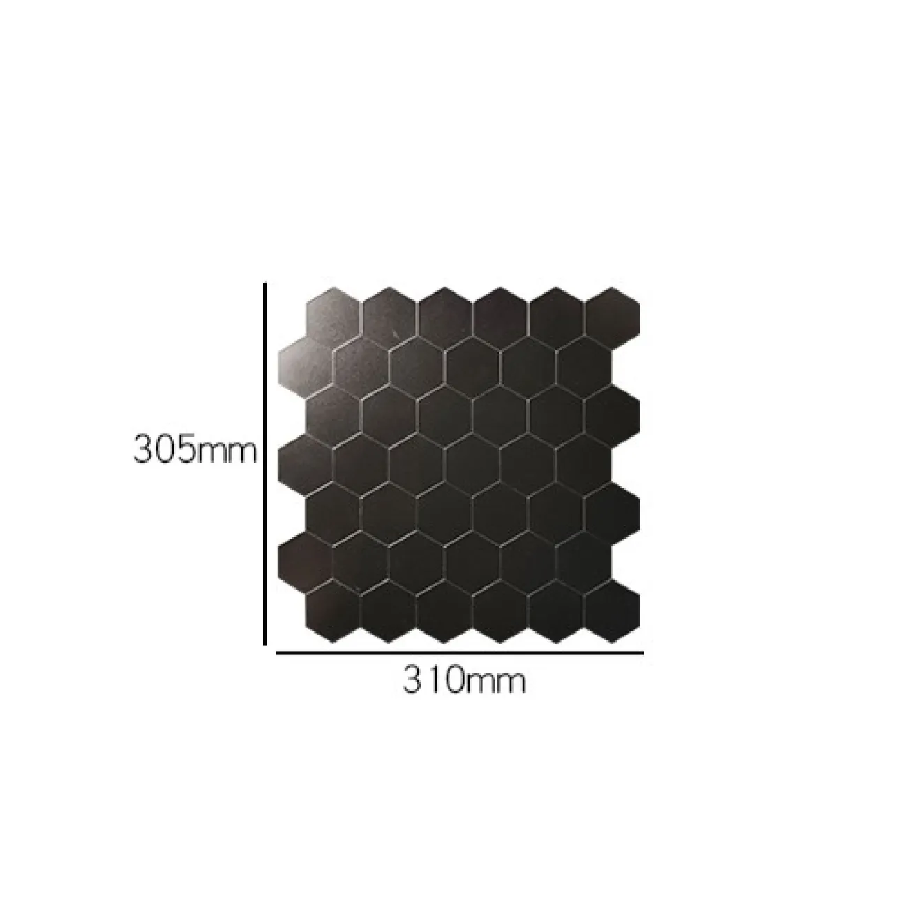 Шестиугольная 3д плитка в виде мозайки в скандинавском стиле на самоклеящаяся основе LaLume MB20819-23 Шестиугольная 3д плитка в виде мозайки в скандинавском стиле на самоклеящаяся основе LaLume MB20819-23