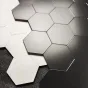 Шестиугольная 3д плитка в виде мозайки в скандинавском стиле на самоклеящаяся основе LaLume MB20819-23