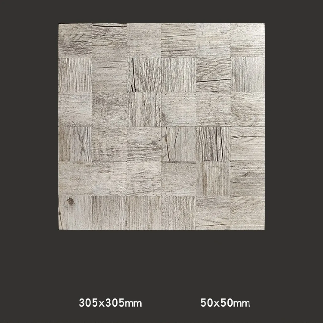 Современная металлическая 3д плитка на самоклеящаяся основе с имитацией древесины LaLume MB20822-23