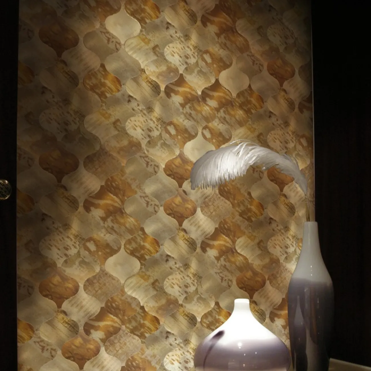 3д плитка в виде фонаря в американском стиле на самоклеящаяся основе LaLume MB20824-23