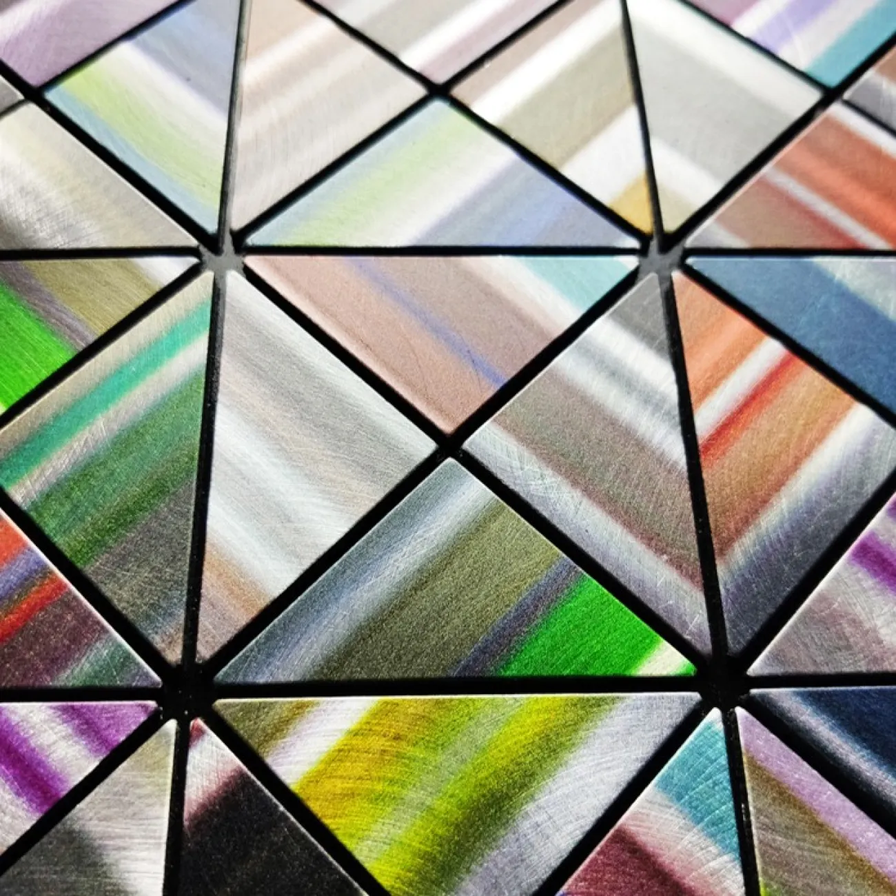 Яркая металлическая 3д плитка на самоклеящаяся основе LaLume MB20825-23