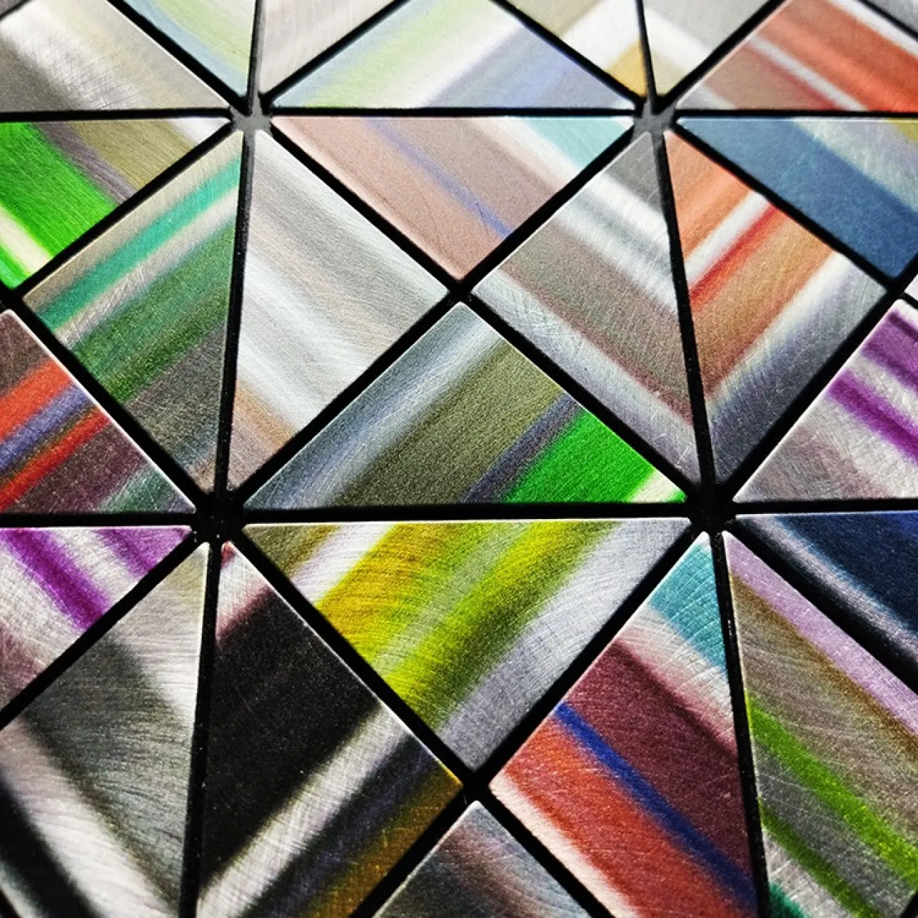 Яркая металлическая 3д плитка на самоклеящаяся основе LaLume MB20825-23