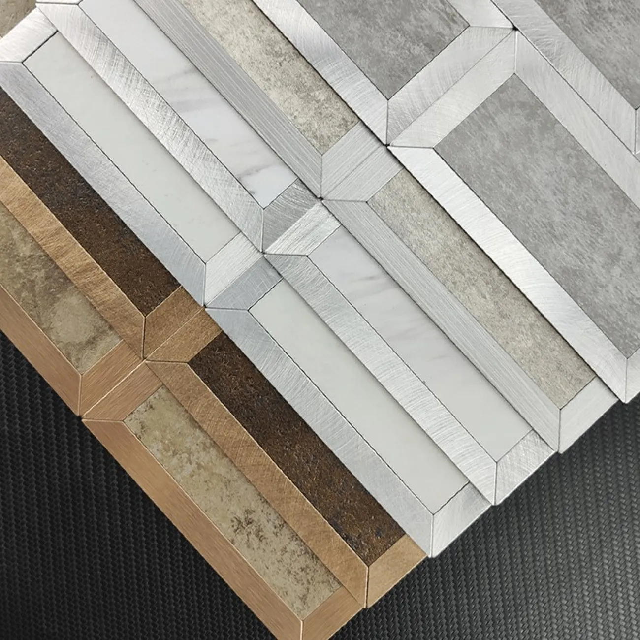 Минималистическая 3д плитка на самоклеящейся основе LaLume MB20830-23 Минималистическая 3д плитка на самоклеящейся основе LaLume MB20830-23