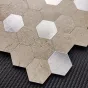 Шестиугольная 3д плитка в виде мозайки на самоклеющейся основе LaLume MB20831-23