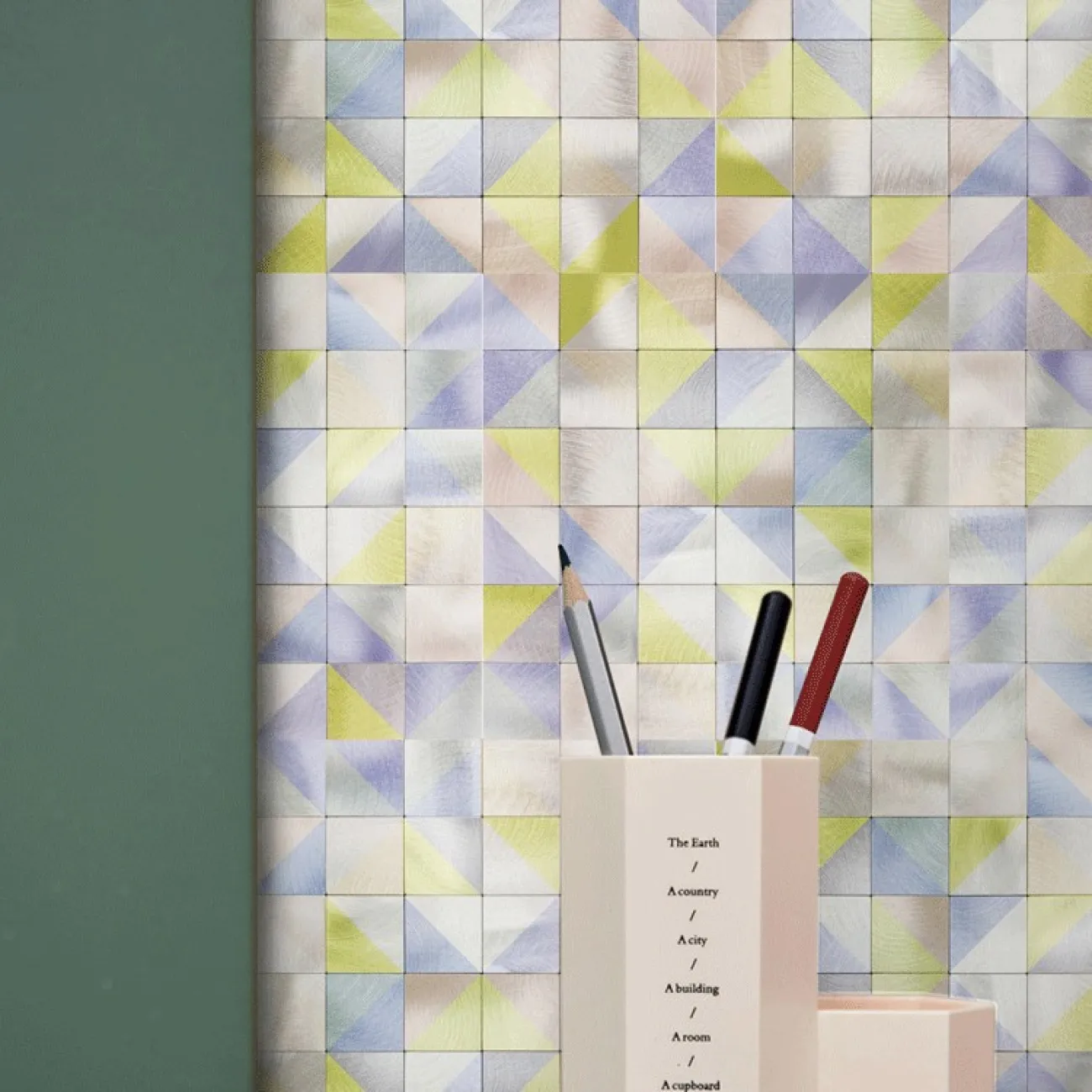 Яркая металлическая 3д плитка на самоклеящейся основе LaLume MB20832-23 Яркая металлическая 3д плитка на самоклеящейся основе LaLume MB20832-23