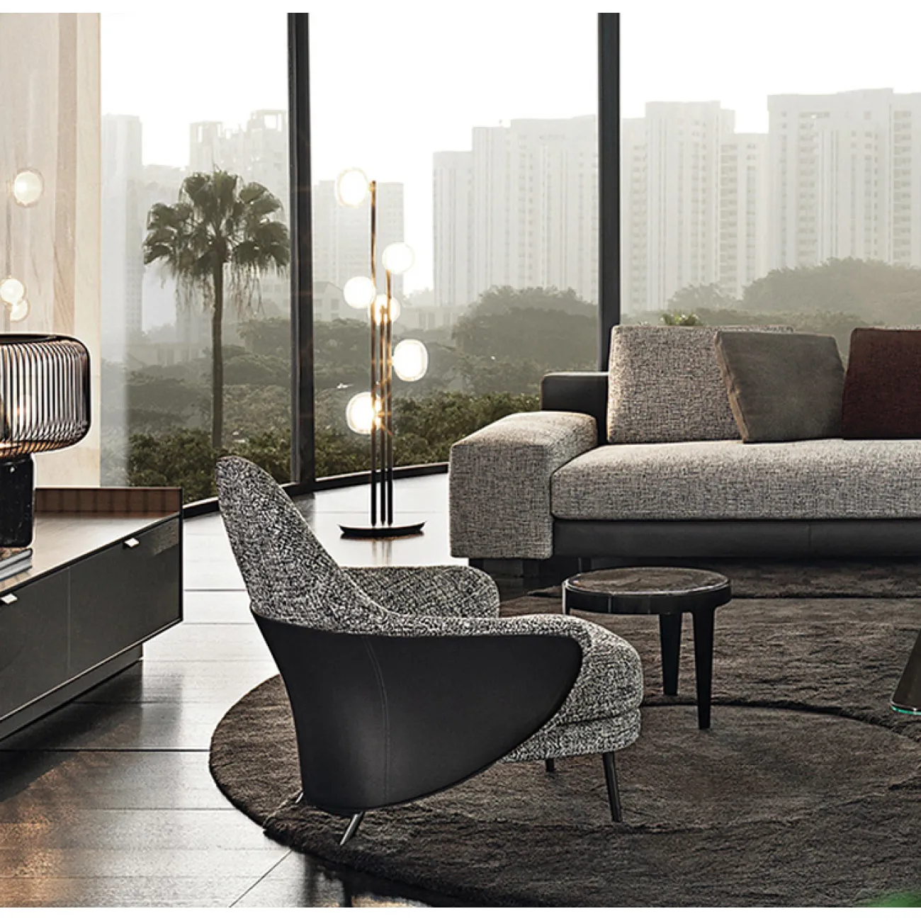 Дизайнерский обеденный стул LaLume MB21014-23