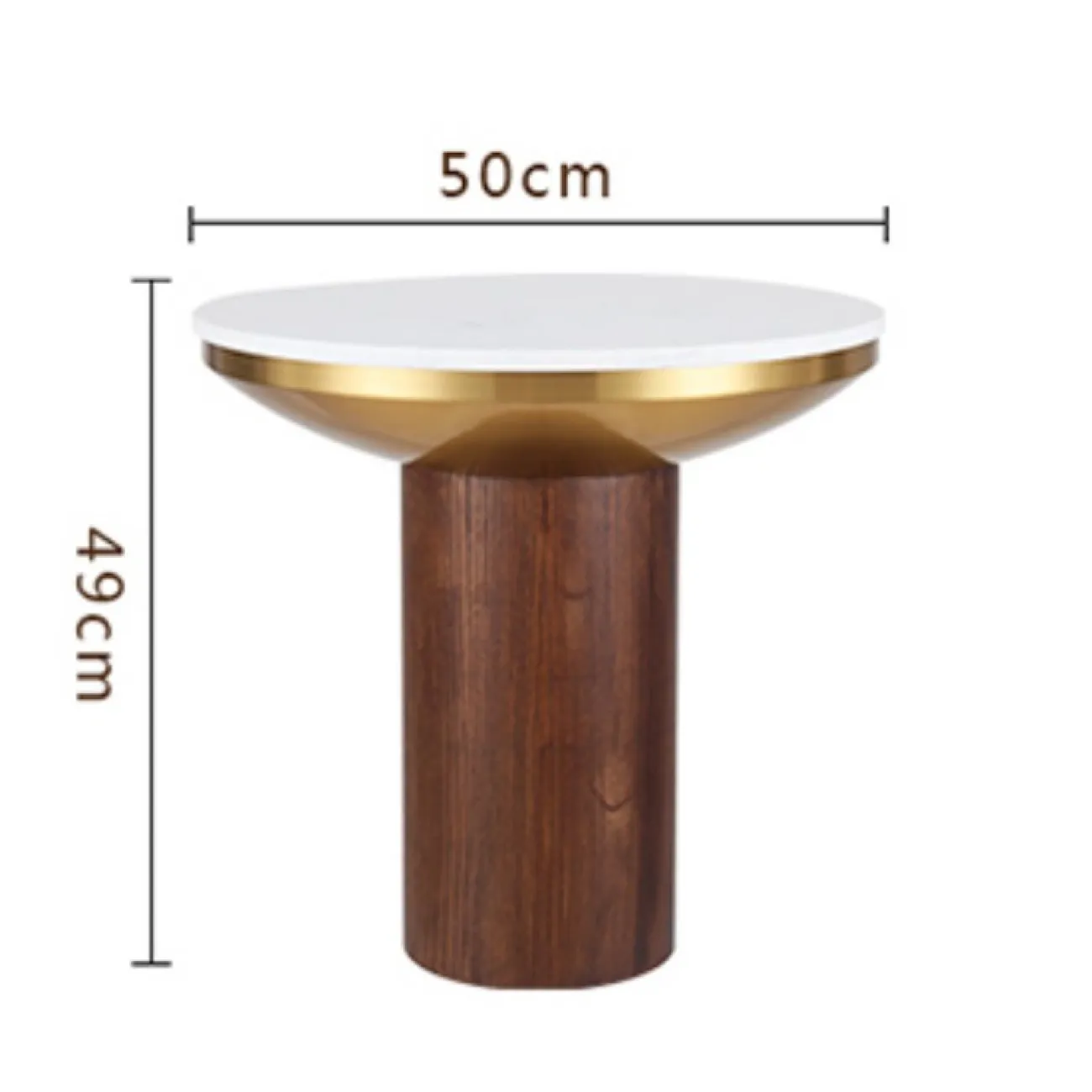 Деревянный журнальный столик LaLume MB21012-23