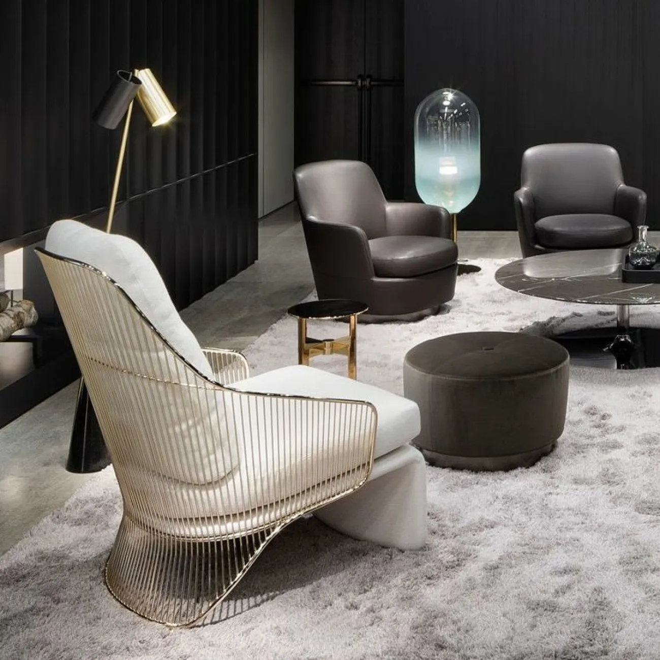 Современное одноместное кресло для гостиной LaLume MB21016-23