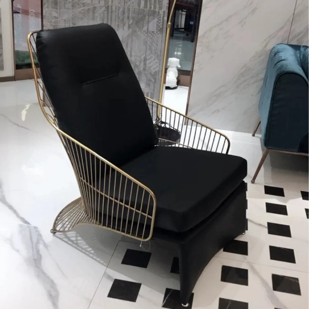 Современное одноместное кресло для гостиной LaLume MB21016-23