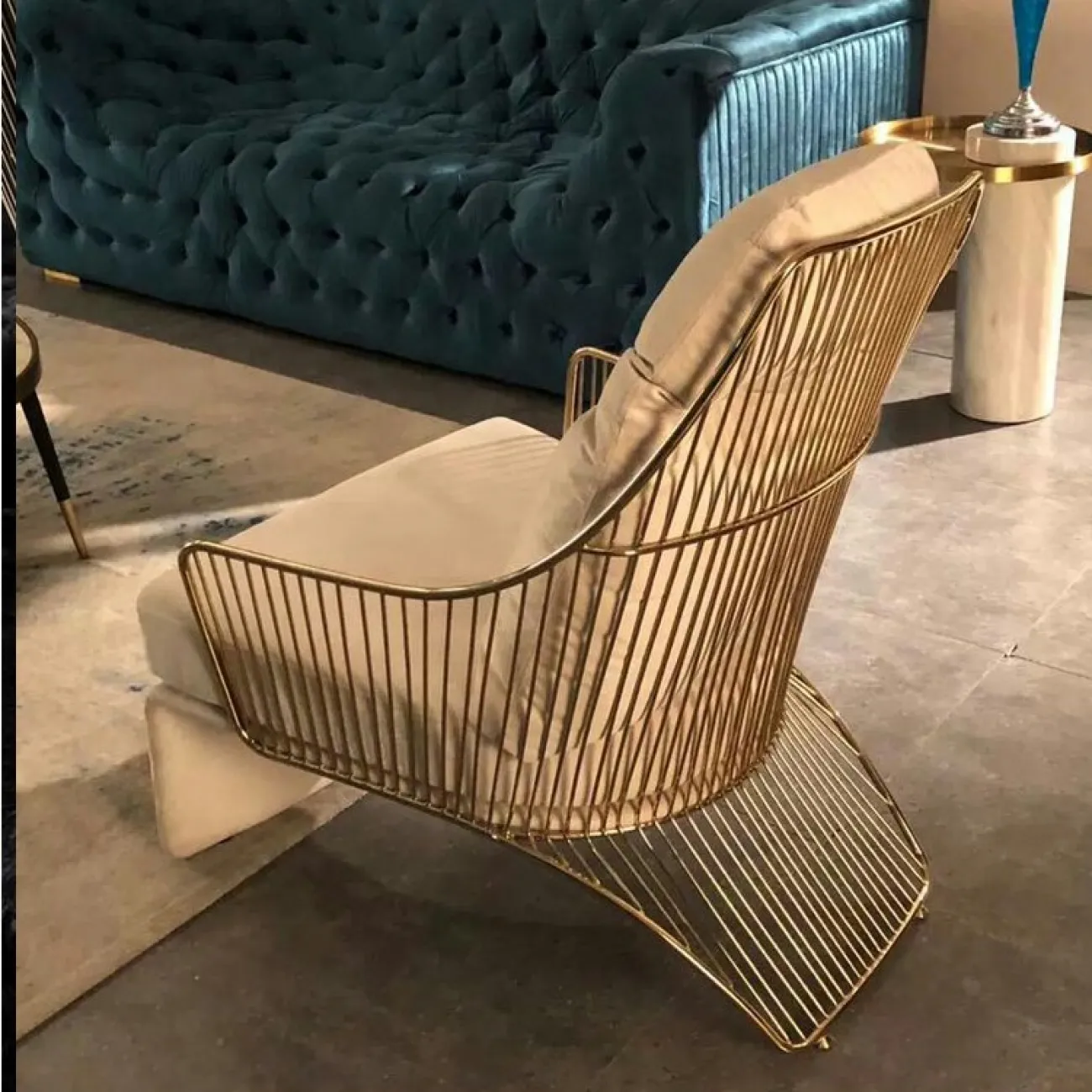 Современное одноместное кресло для гостиной LaLume MB21016-23