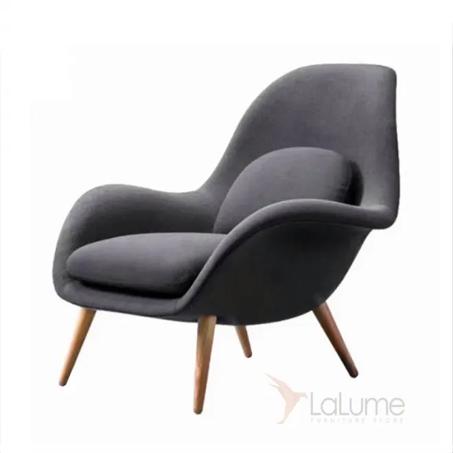 Тканевое одноместное кресло для гостиной LaLume MB21020-23