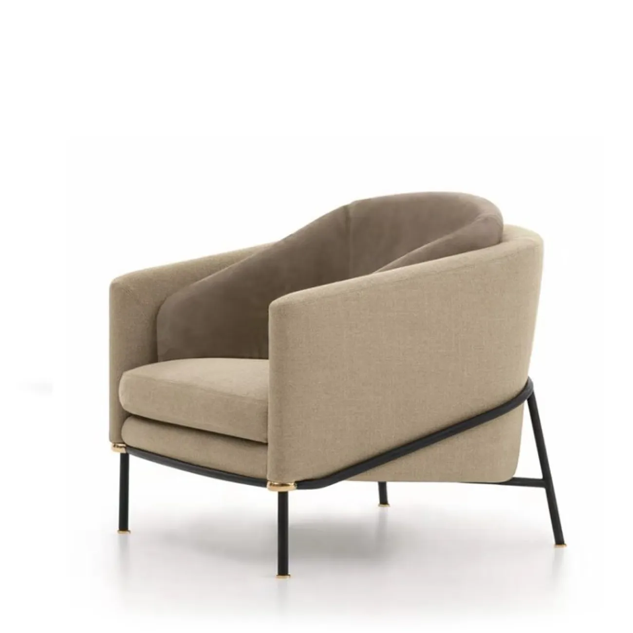 Удобное одноместное кресло для гостиной LaLume MB21025-23