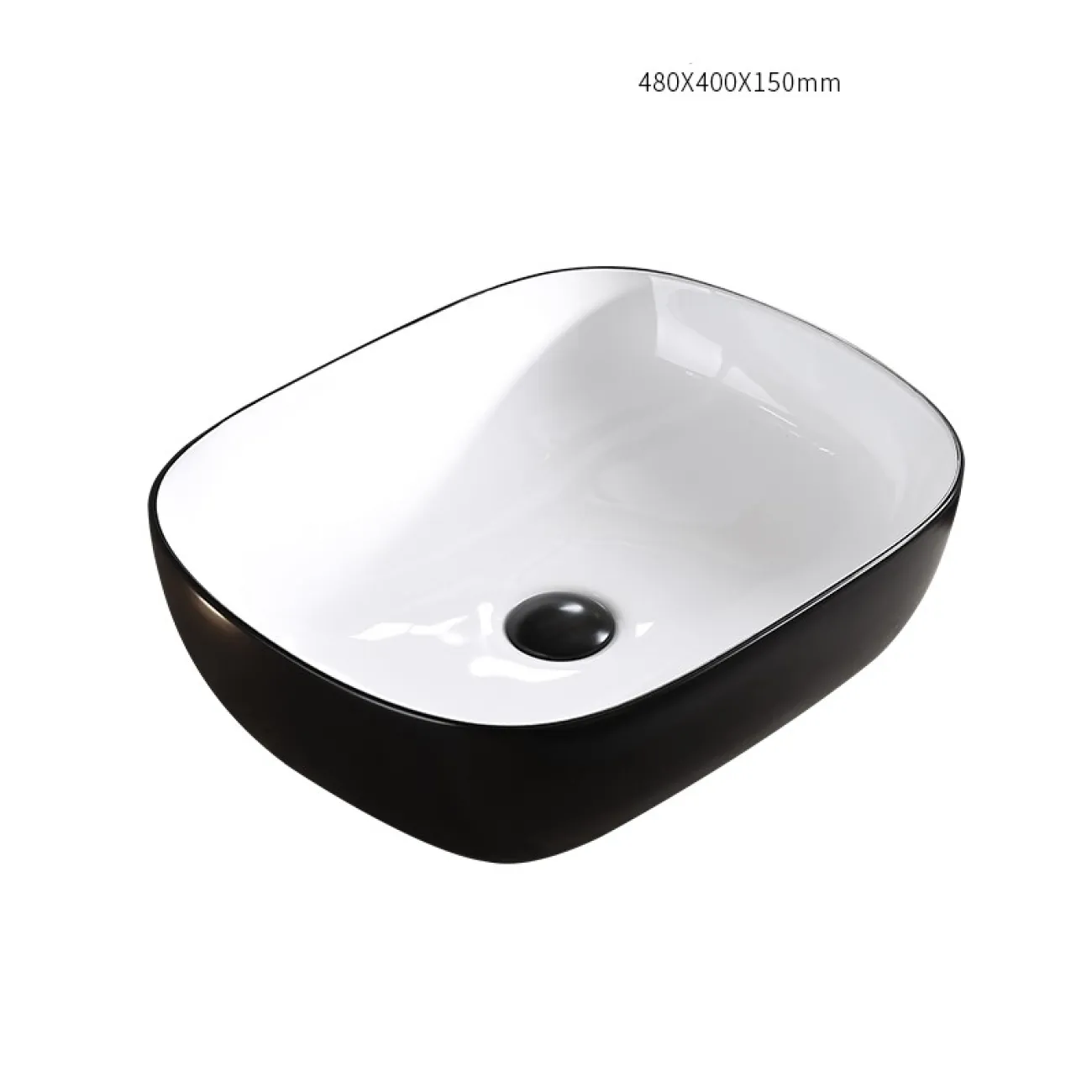 Керамический компактный умывальник  для ванной комнаты LaLume MB20653-23