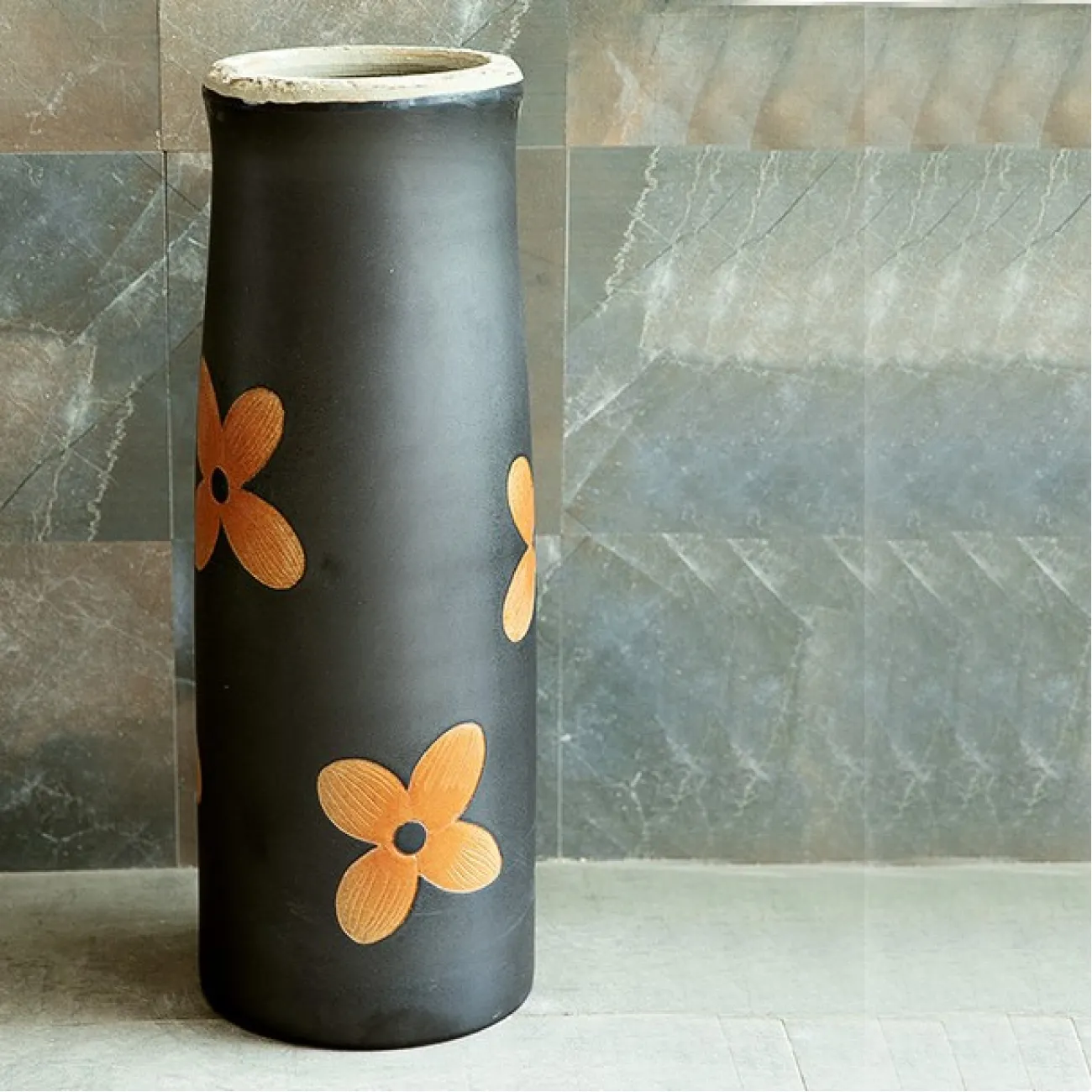 Керамический современный умывальник для ванной комнаты LaLume MB20657-23