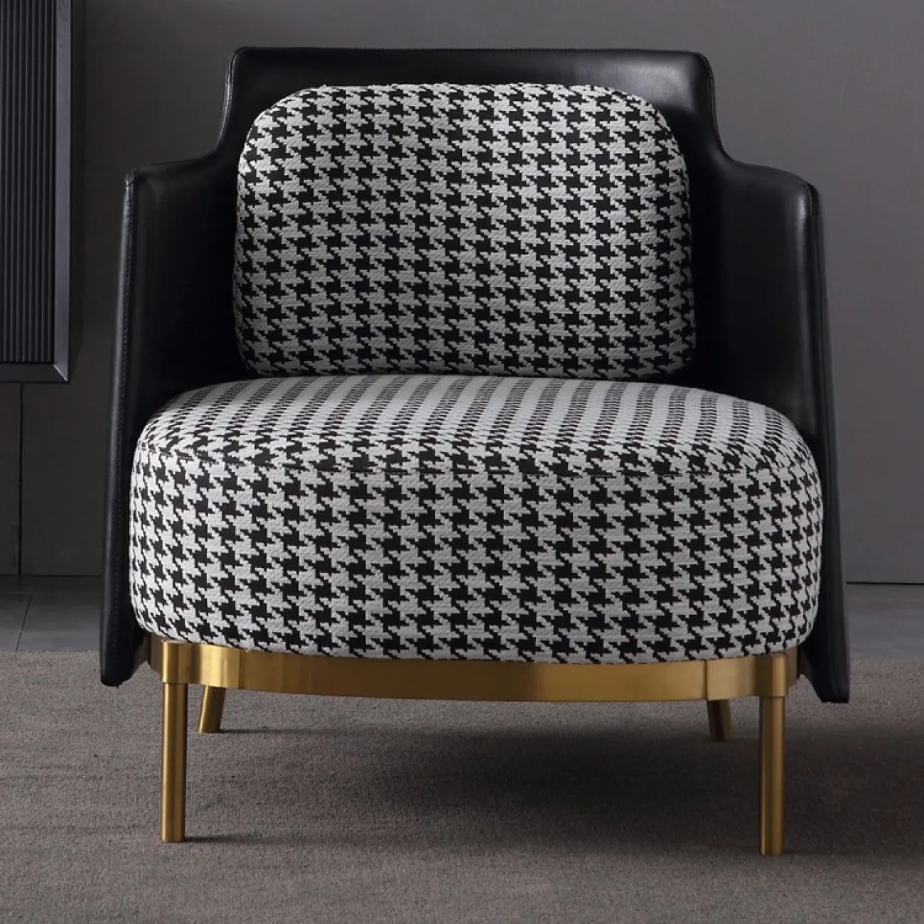 Дизайнерское тканевое кресло LaLume DK100247-23 Дизайнерское тканевое кресло LaLume DK100247-23