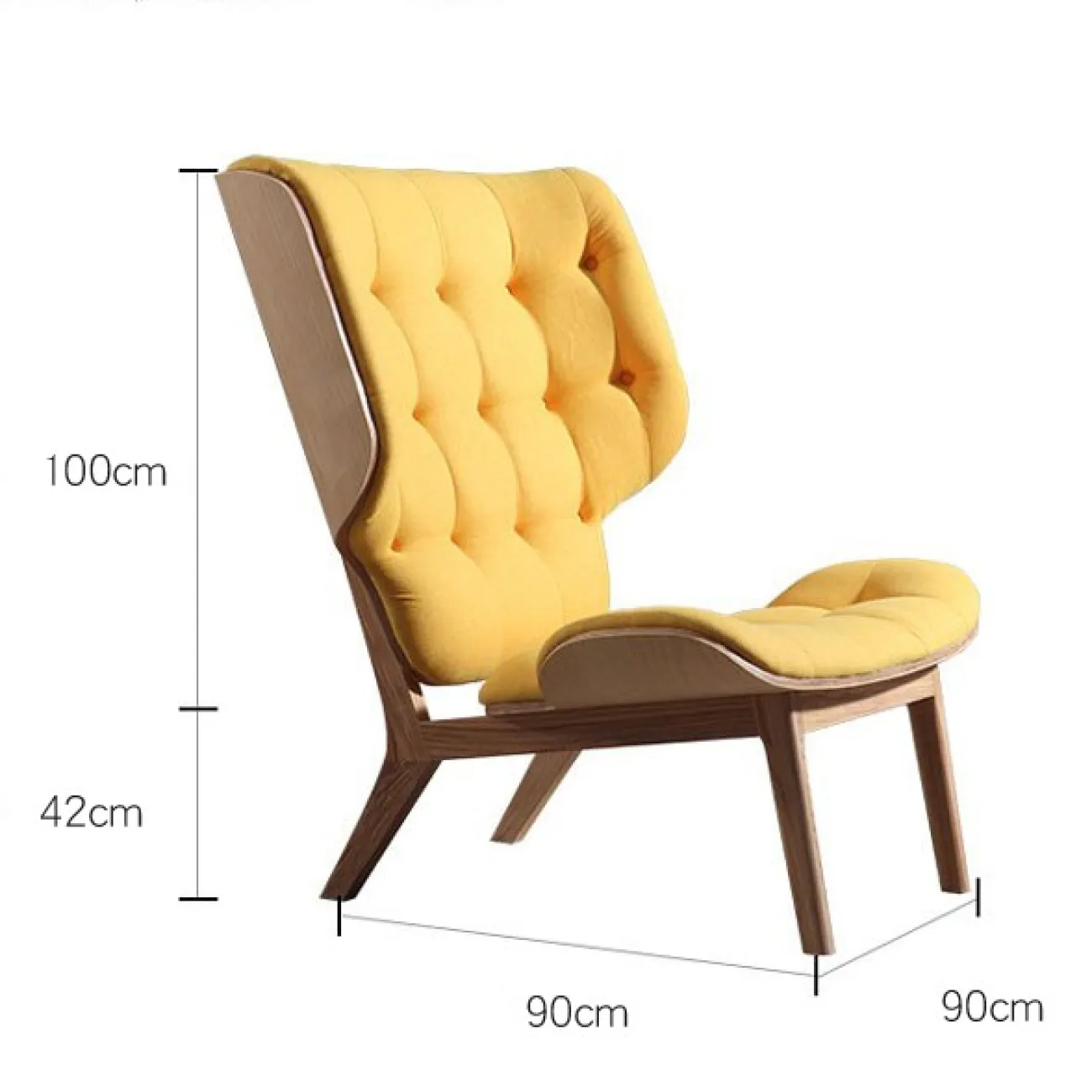 Современный мягкий стул для гостиной LaLume MB21037-23 Современный мягкий стул для гостиной LaLume MB21037-23