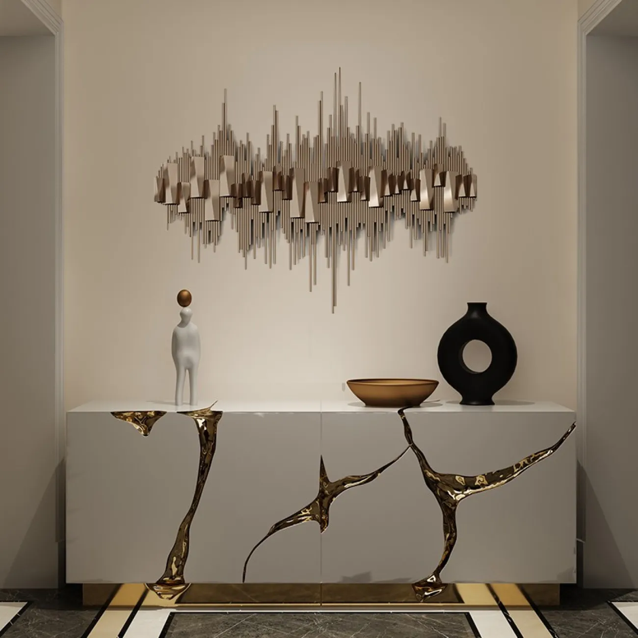 Настенный декор для гостиной в современном стиле LaLume DK20890-23