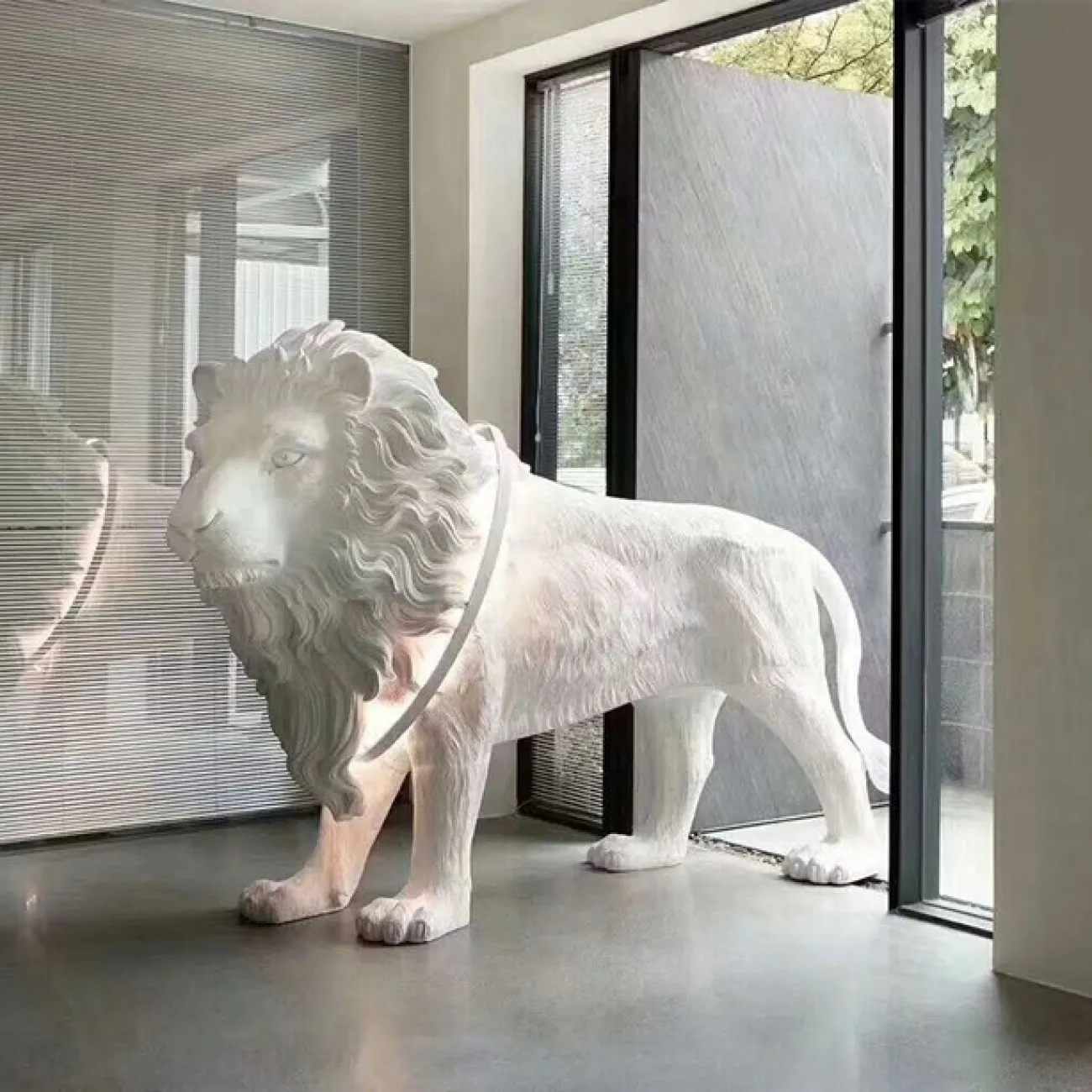 Скульптура льва в скандинавском стиле LaLume DK20897-23