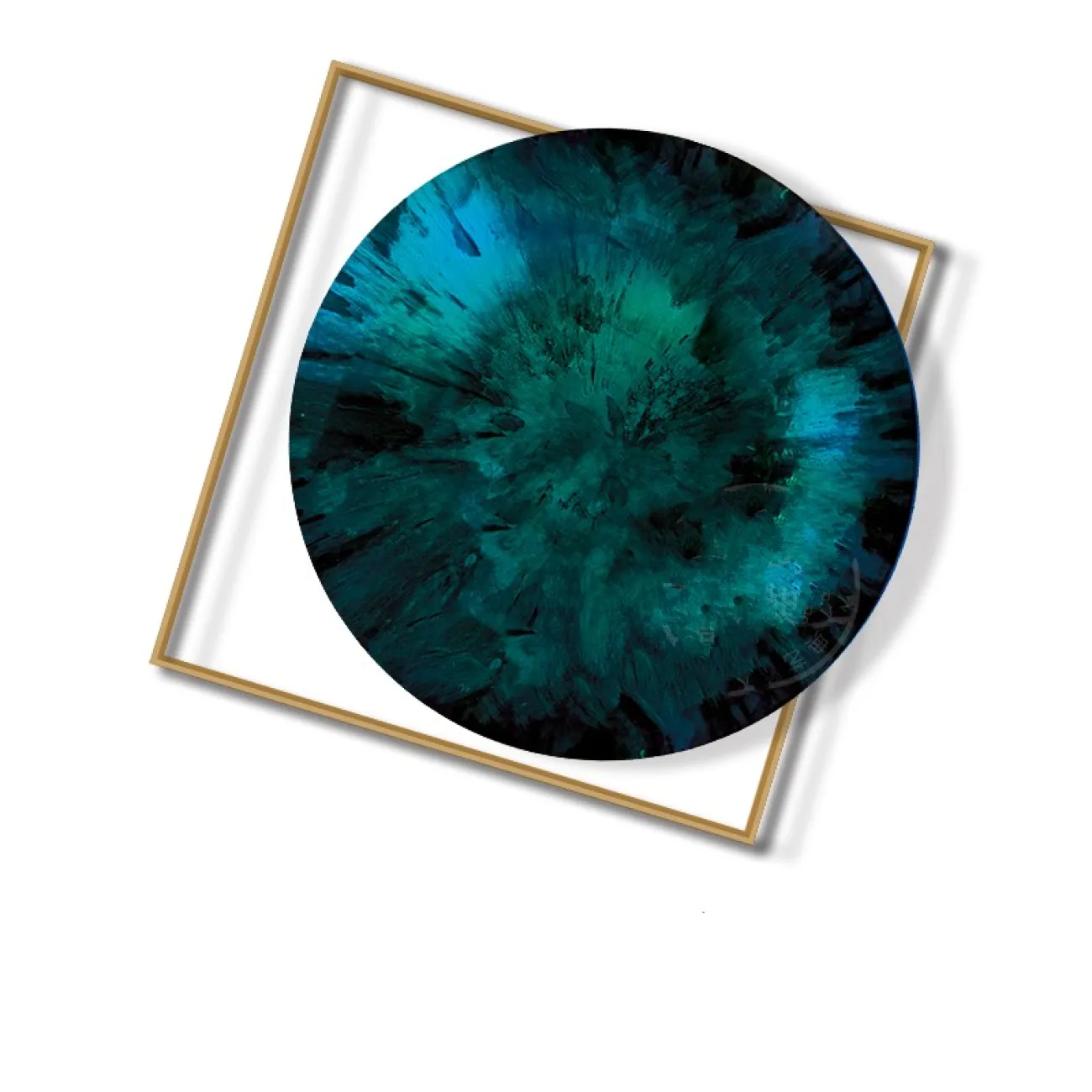 Круглый настенный декор для гостиной LaLume DK20900-23 Круглый настенный декор для гостиной LaLume DK20900-23