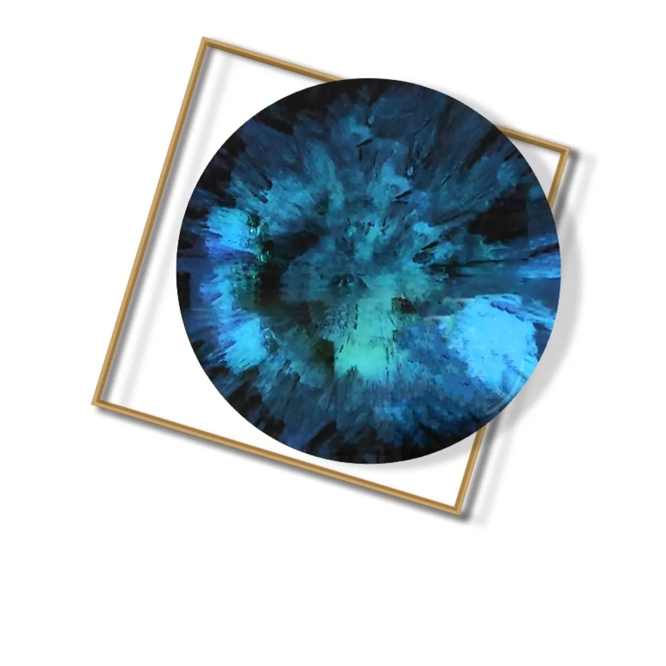 Круглый настенный декор для гостиной LaLume DK20900-23 Круглый настенный декор для гостиной LaLume DK20900-23