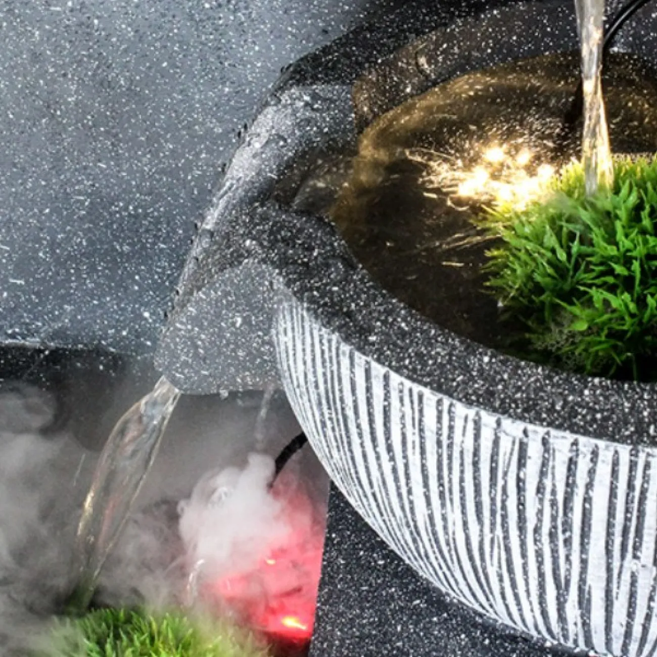 Фонтан для дома с подсветкой LaLume MB20858-23