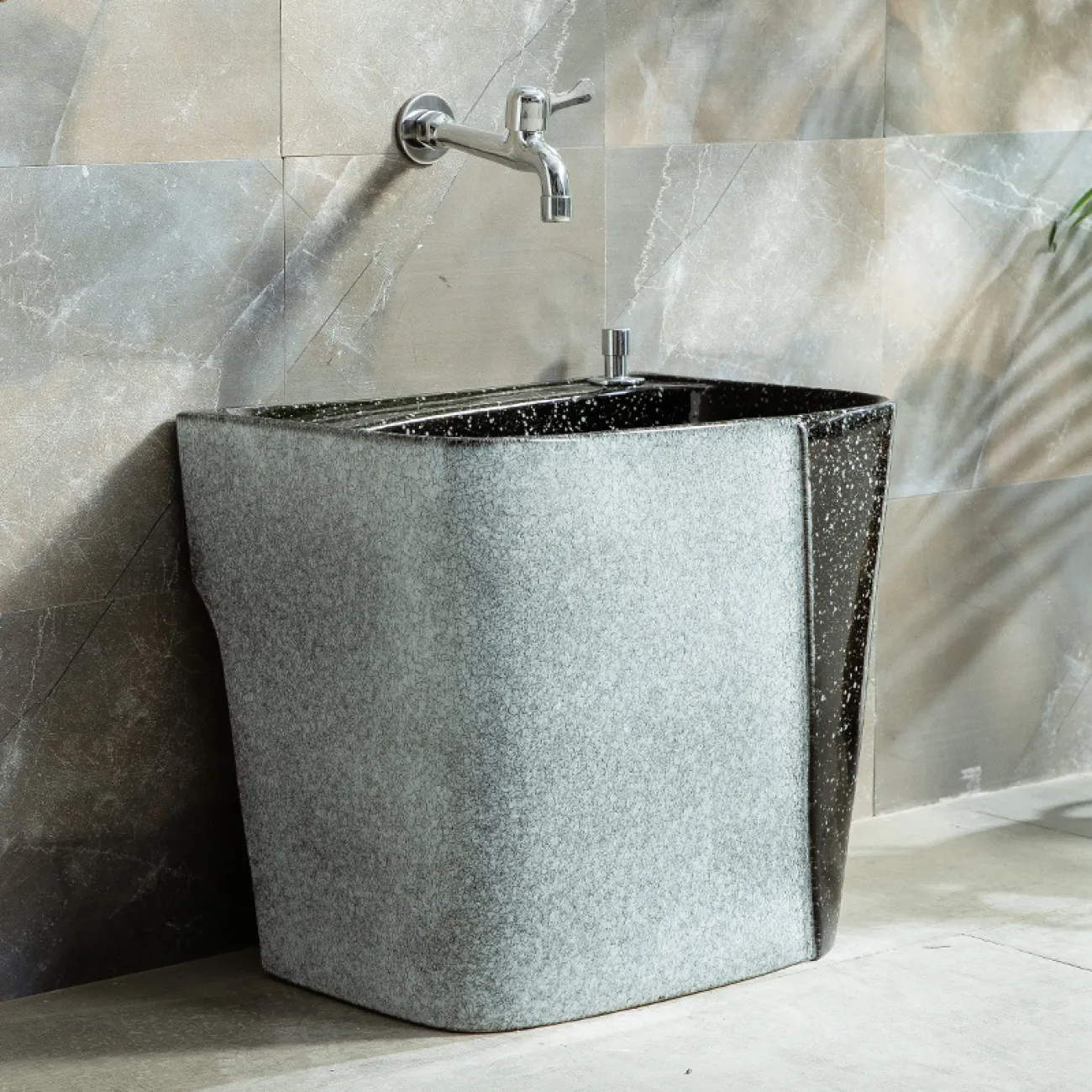 Керамический креативный умывальник для ванной комнаты LaLume MB20553-23 Керамический креативный умывальник для ванной комнаты LaLume MB20553-23