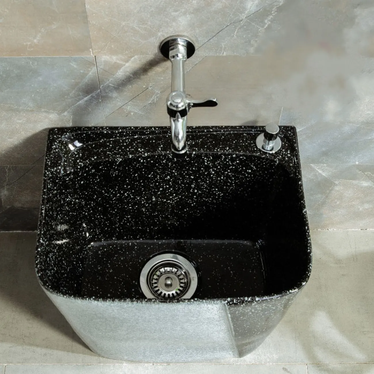 Керамический креативный умывальник для ванной комнаты LaLume MB20553-23 Керамический креативный умывальник для ванной комнаты LaLume MB20553-23