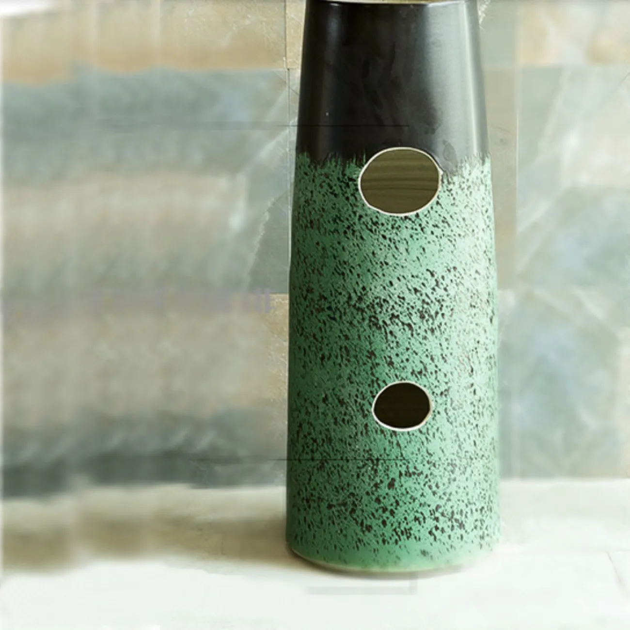 Керамический креативный умывальник для ванной комнаты LaLume MB20568-23 Керамический креативный умывальник для ванной комнаты LaLume MB20568-23