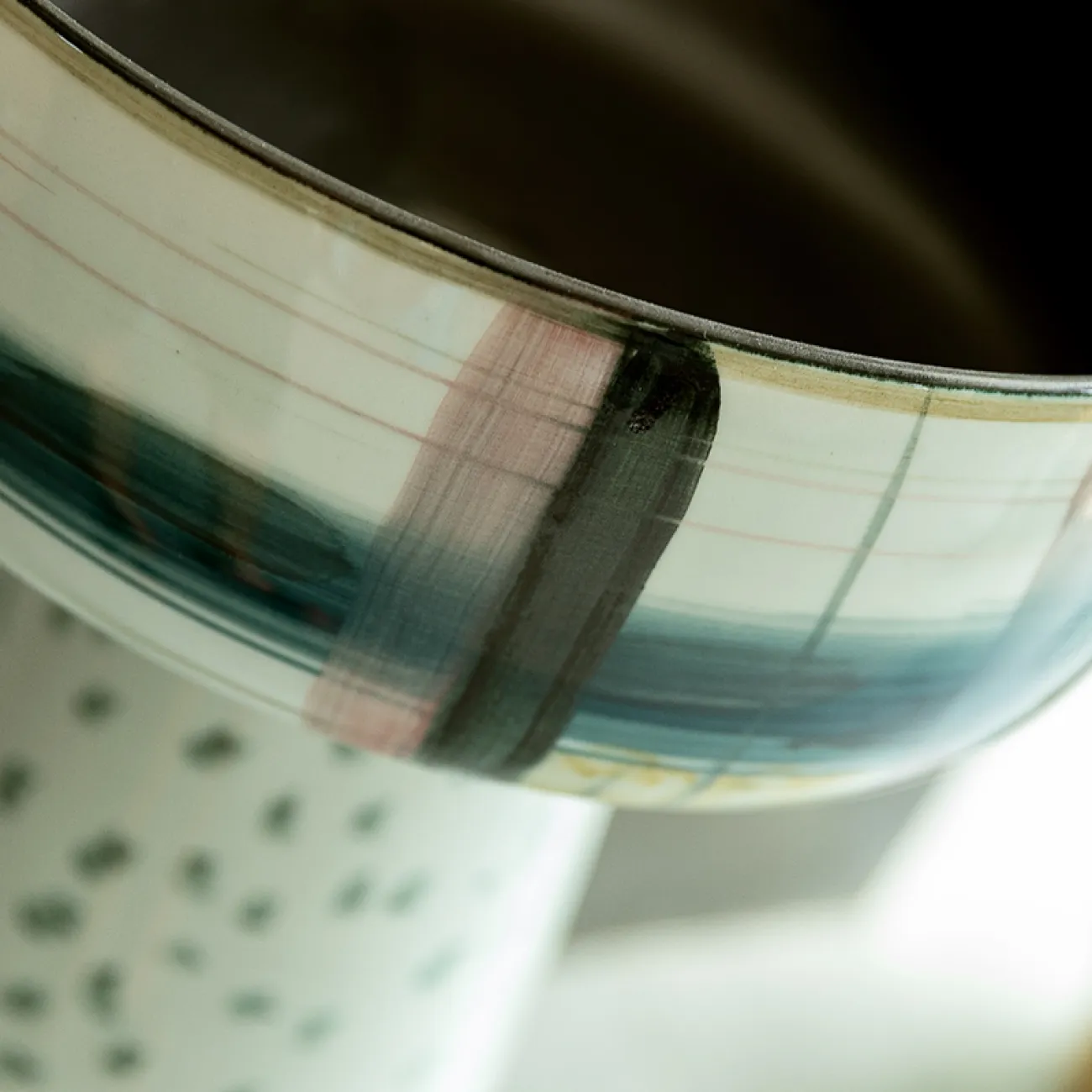 Керамический круглый умывальник для ванной комнаты LaLume MB20558-23 Керамический круглый умывальник для ванной комнаты LaLume MB20558-23