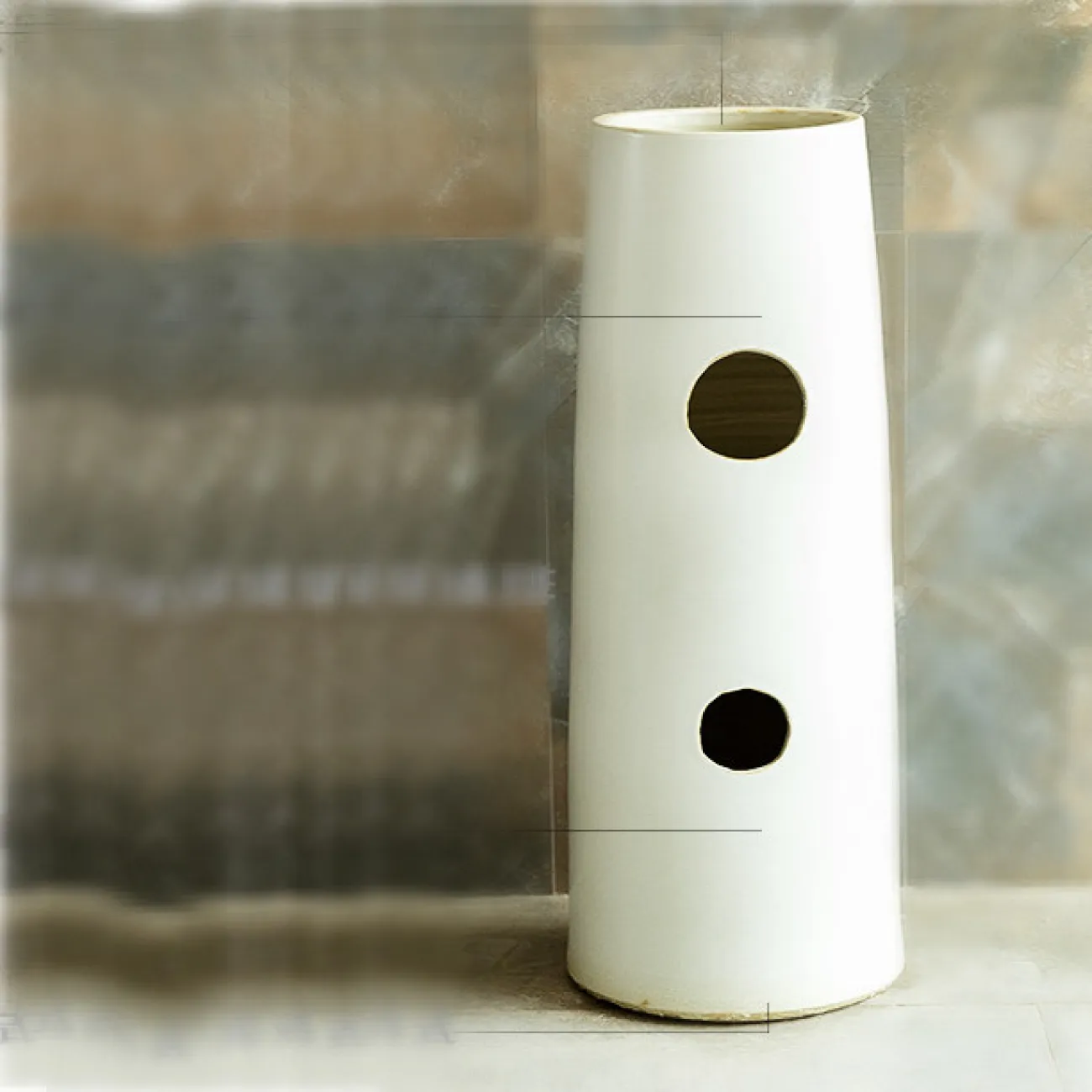 Керамический креативный умывальник  для ванной комнаты LaLume MB20557-23