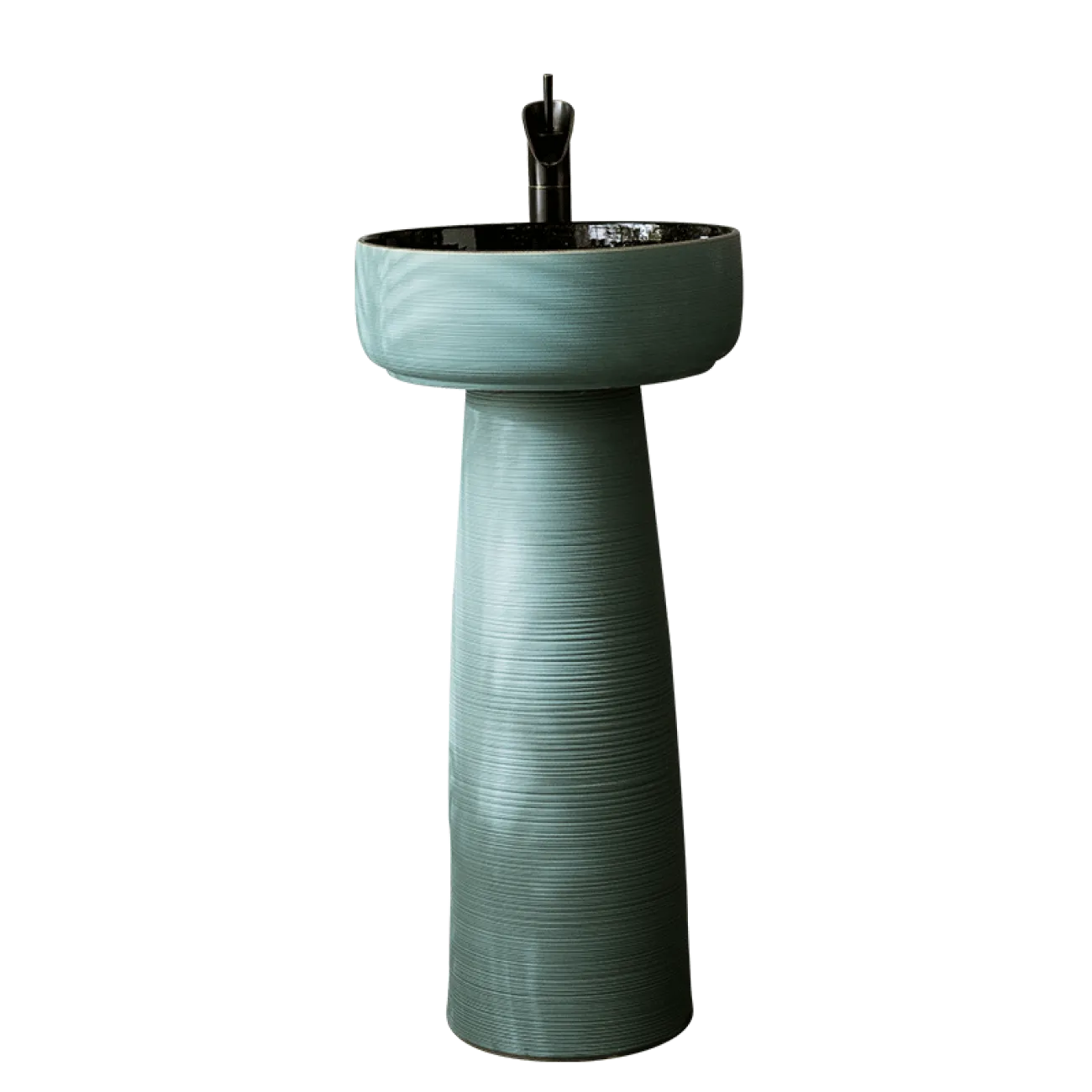 Керамический круглый умывальник  для ванной комнаты LaLume MB20556-23