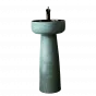 Керамический круглый умывальник  для ванной комнаты LaLume MB20556-23