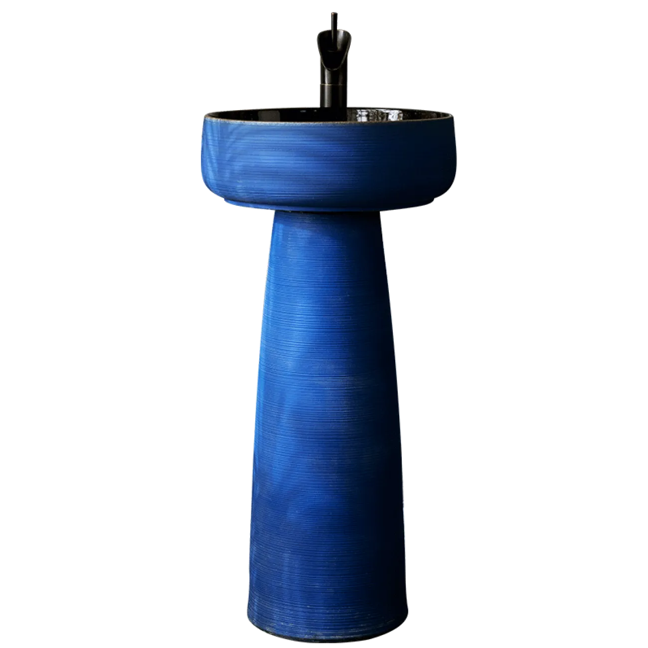 Керамический круглый умывальник  для ванной комнаты LaLume MB20555-23