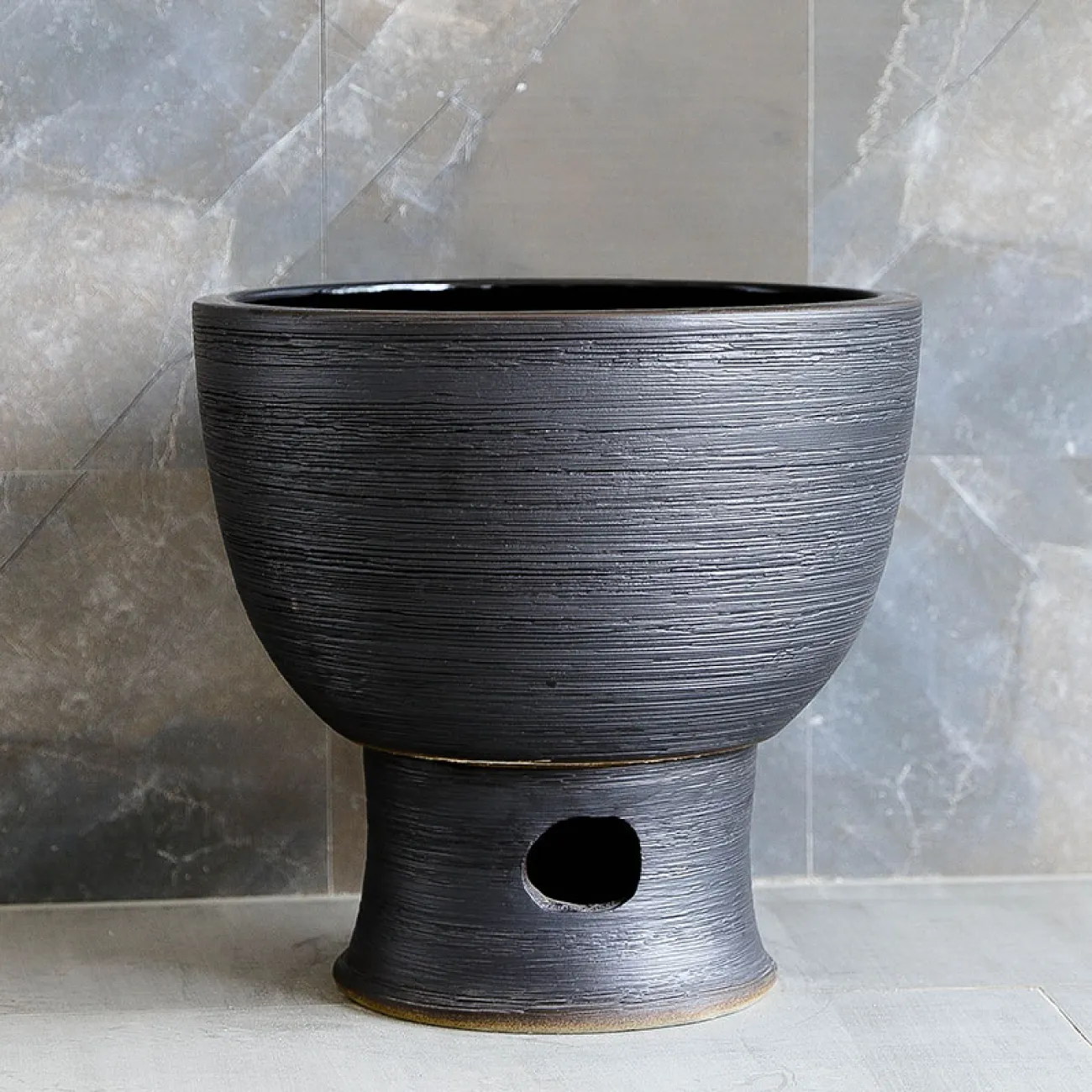 Керамический креативный умывальник  для ванной комнаты LaLume MB20582-23