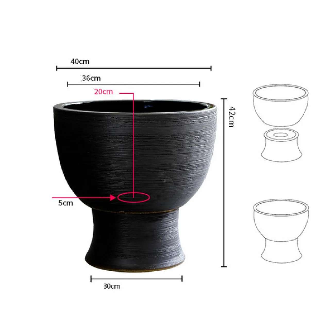 Керамический креативный умывальник  для ванной комнаты LaLume MB20582-23