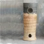 Керамический круглый умывальник  для ванной комнаты LaLume MB20601-23