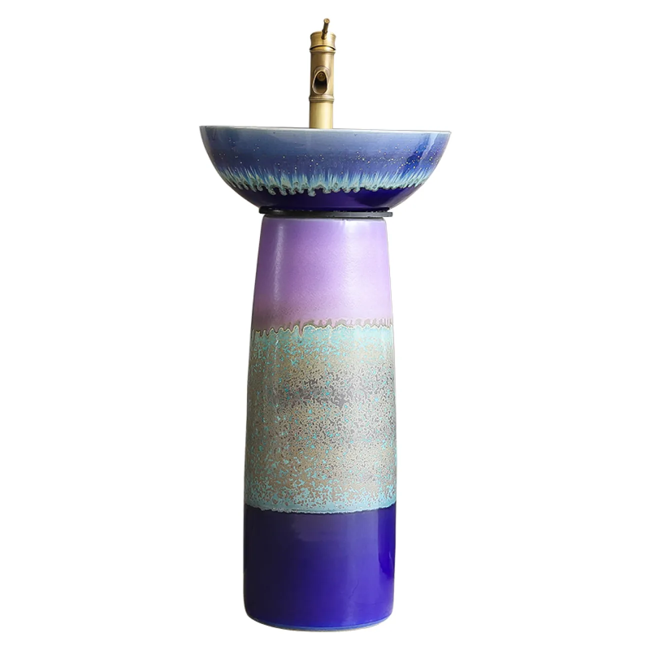 Керамический креативный умывальник для ванной комнаты LaLume MB20600-23 Керамический креативный умывальник для ванной комнаты LaLume MB20600-23