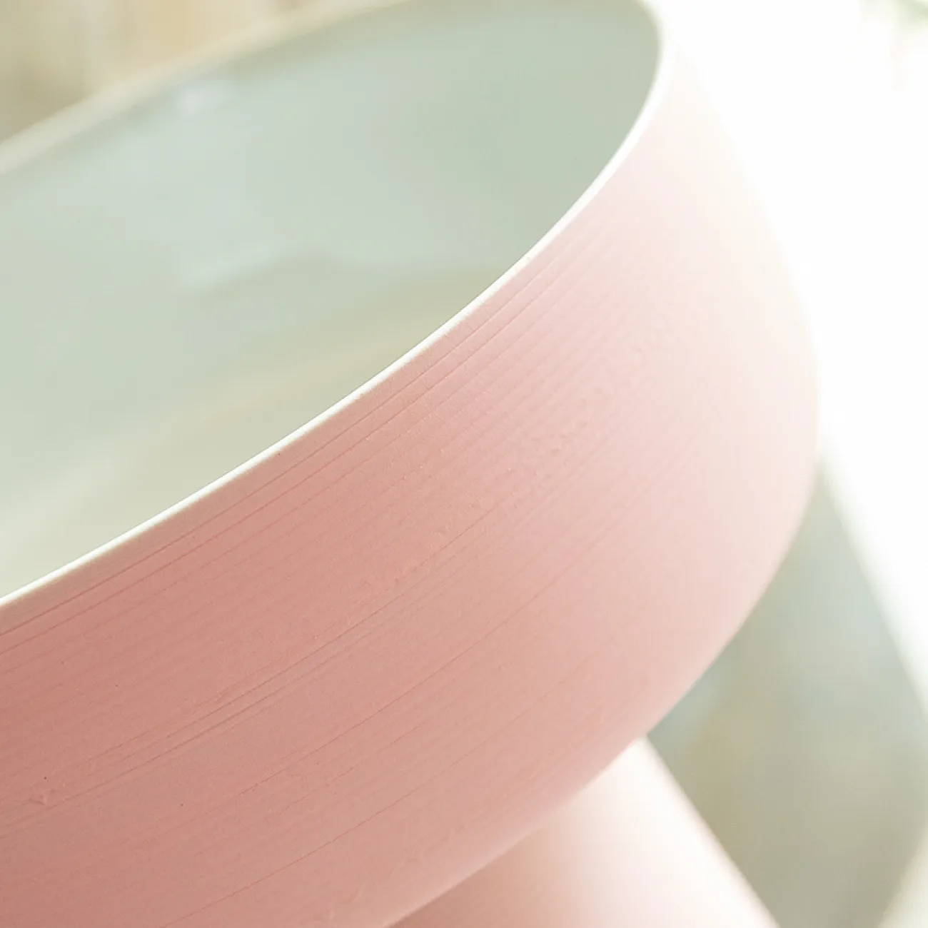 Керамический круглый умывальник  для ванной комнаты LaLume MB20584-23