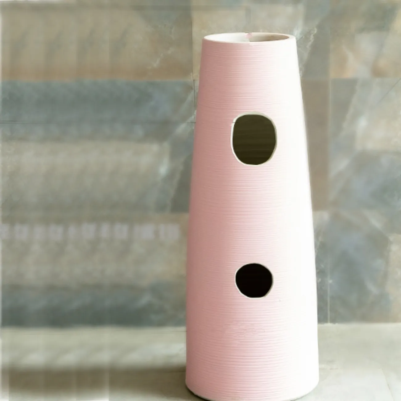 Керамический круглый умывальник  для ванной комнаты LaLume MB20584-23