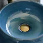 Керамический круглый умывальник  для ванной комнаты LaLume MB20649-23