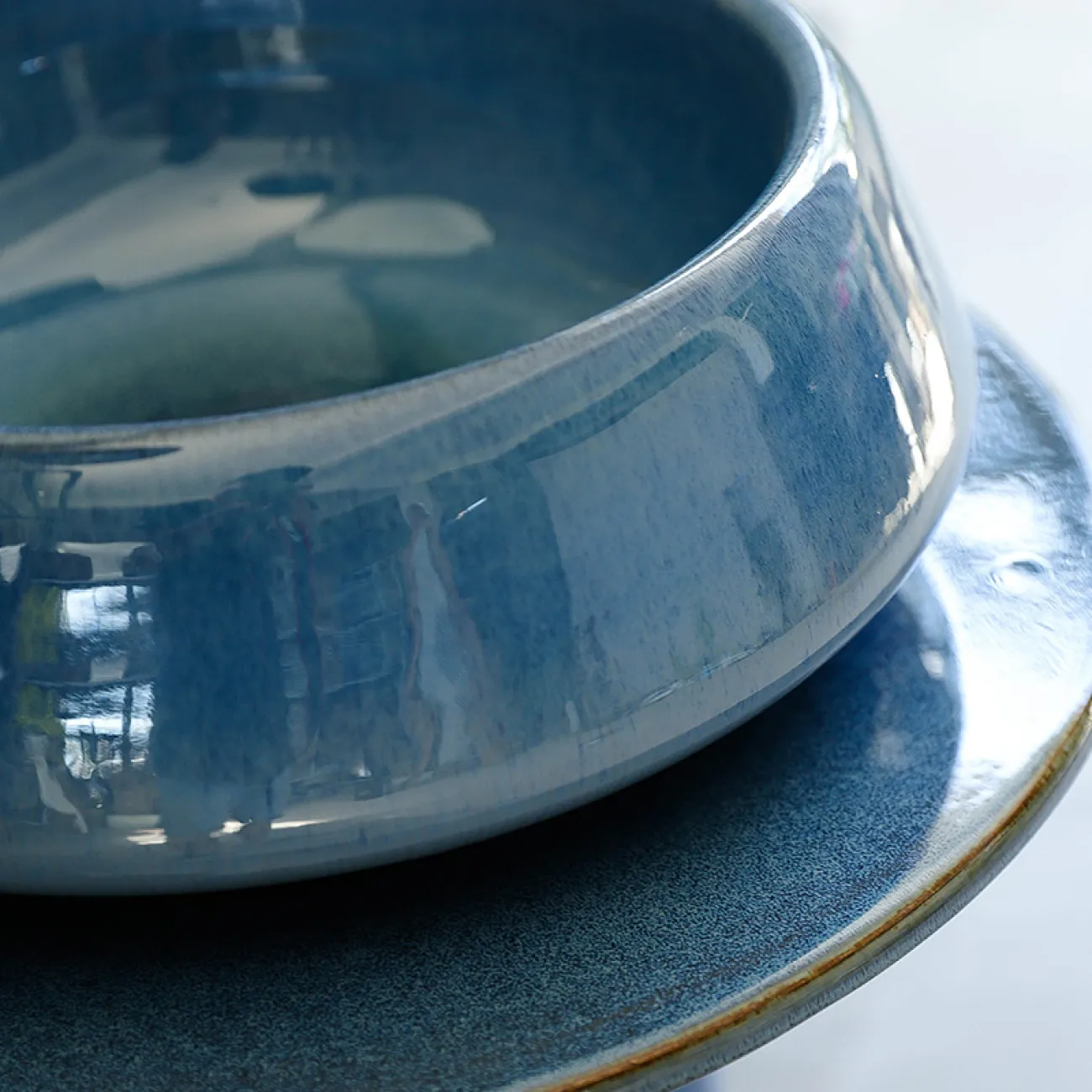 Керамический круглый умывальник  для ванной комнаты LaLume MB20649-23