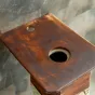 Керамический круглый умывальник  для ванной комнаты LaLume MB20546-23