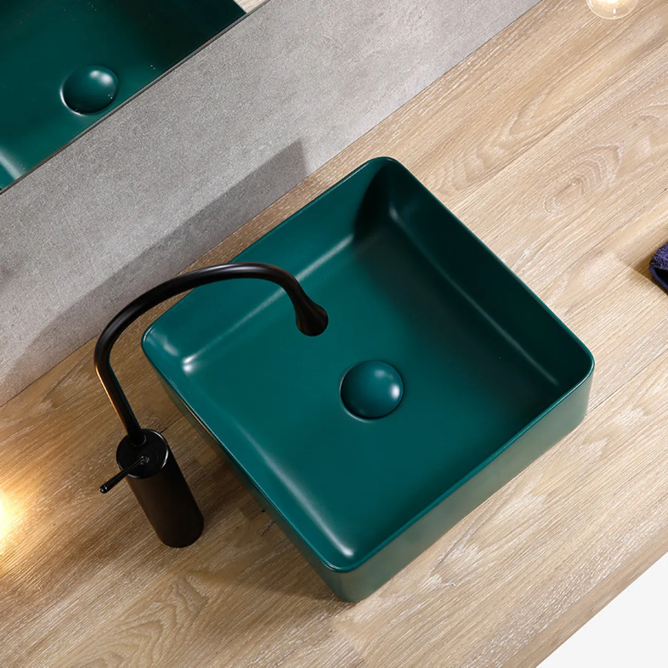 Керамический матовый креативный умывальник  для ванной комнаты LaLume MB20624-23