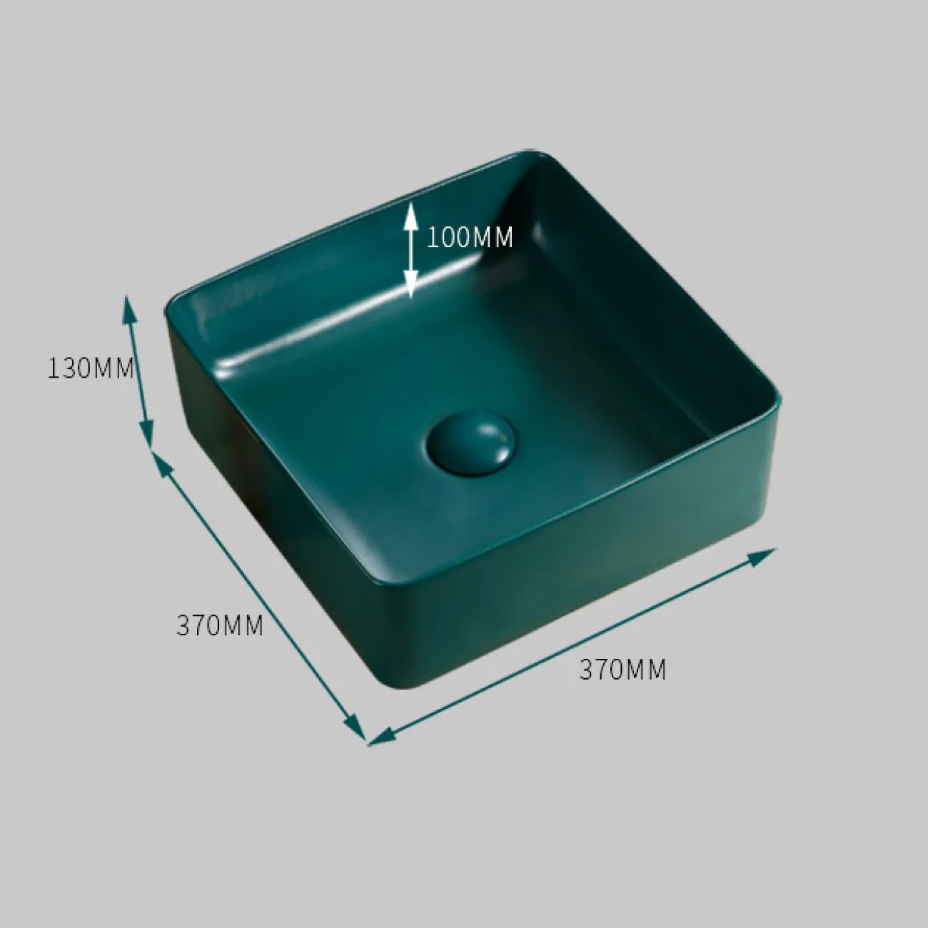 Керамический матовый креативный умывальник  для ванной комнаты LaLume MB20624-23